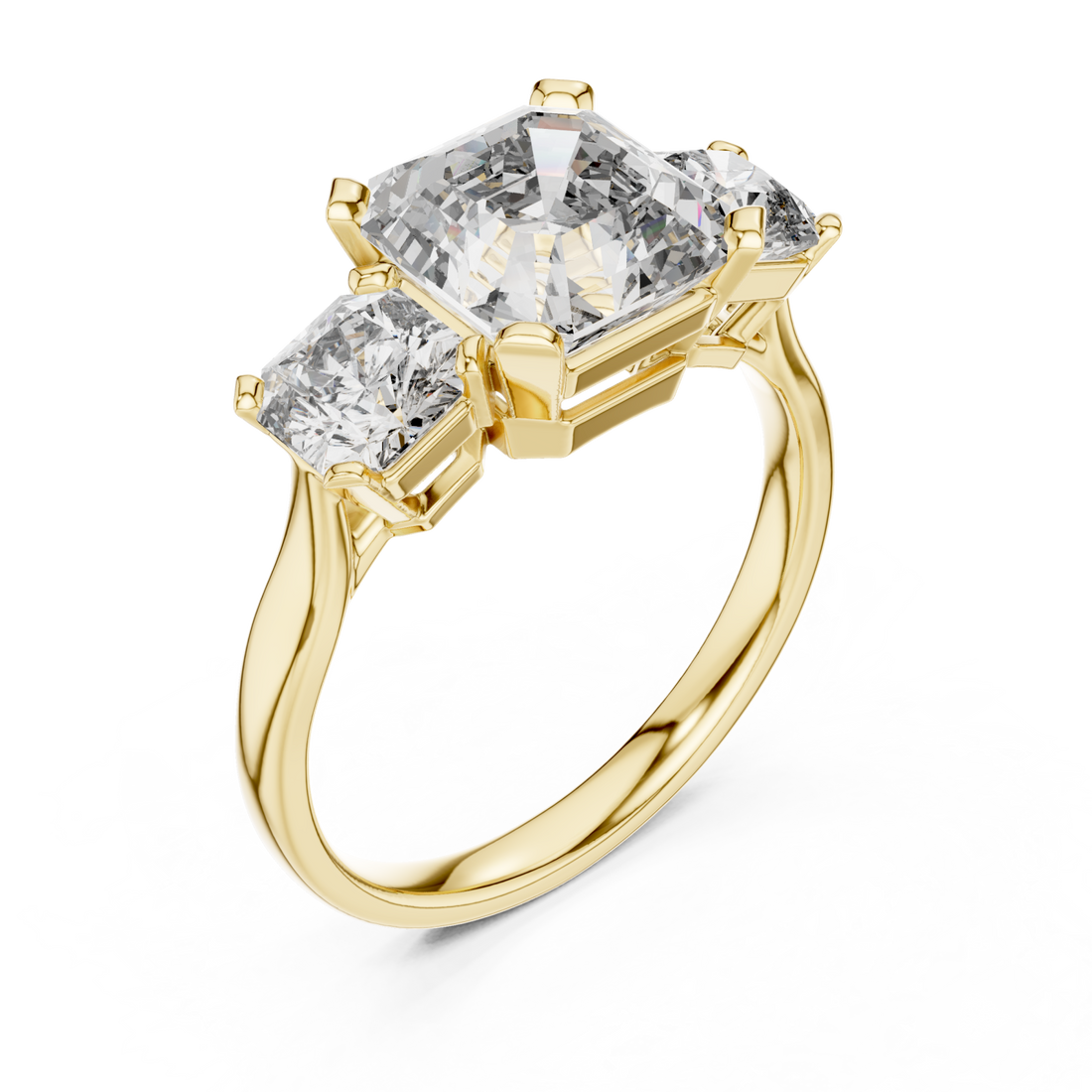 Gold Celestial Grace Ring Right View