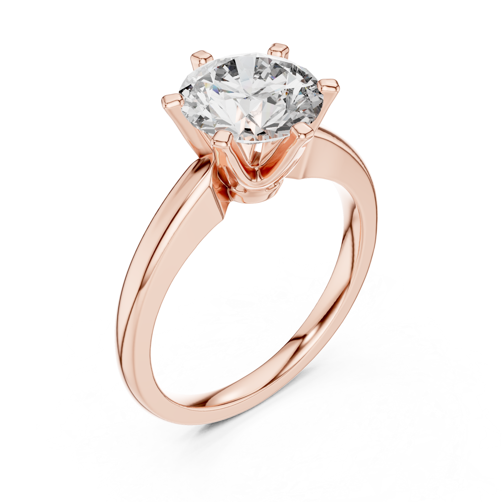  Rose Gold Whispered Promises of Eternity Ring Right View