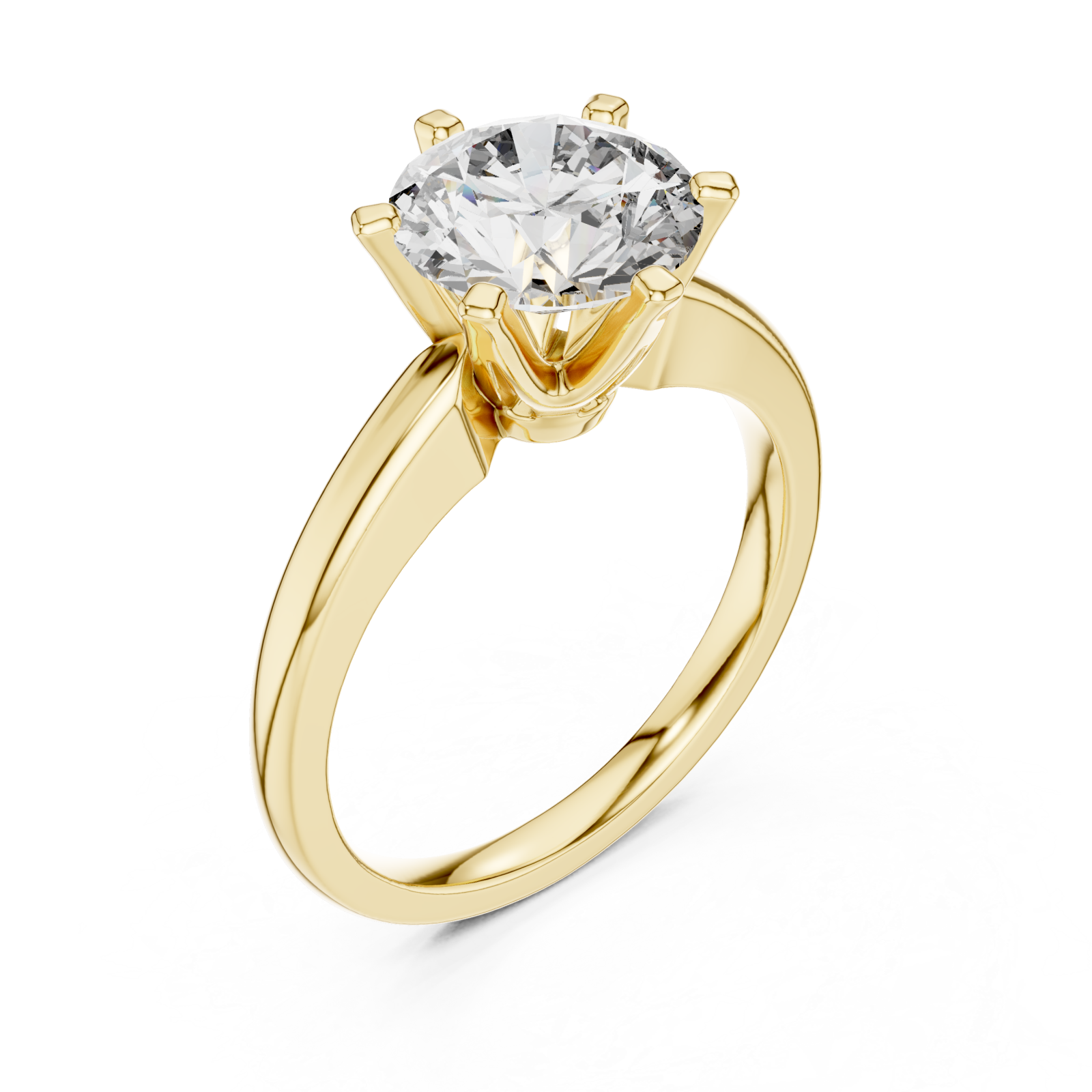Gold Whispered Promises of Eternity Ring Right View