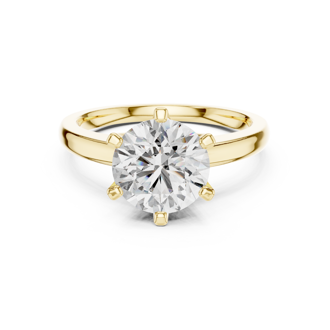 Gold Whispered Promises of Eternity Ring Right View