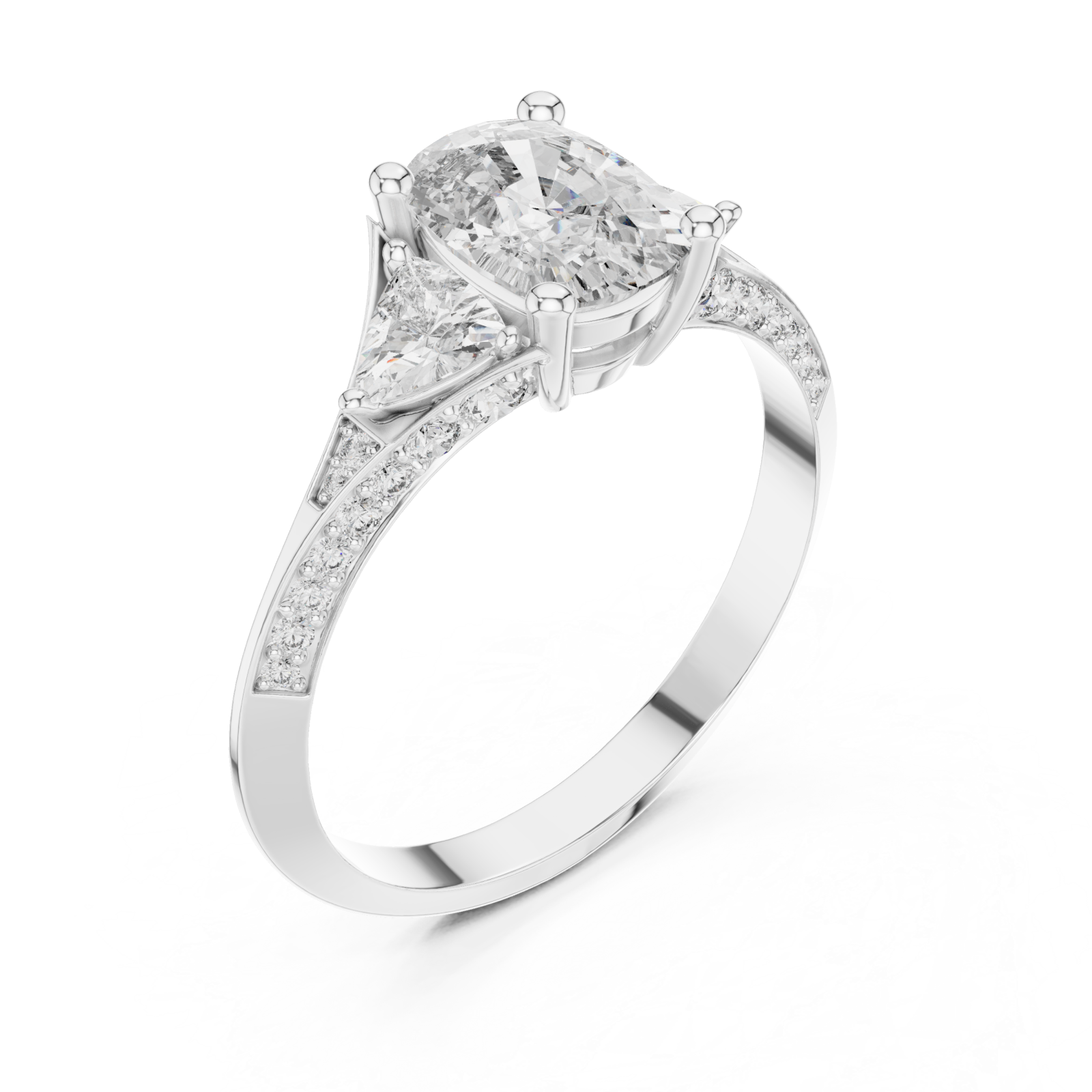  White Gold Serenade Right View