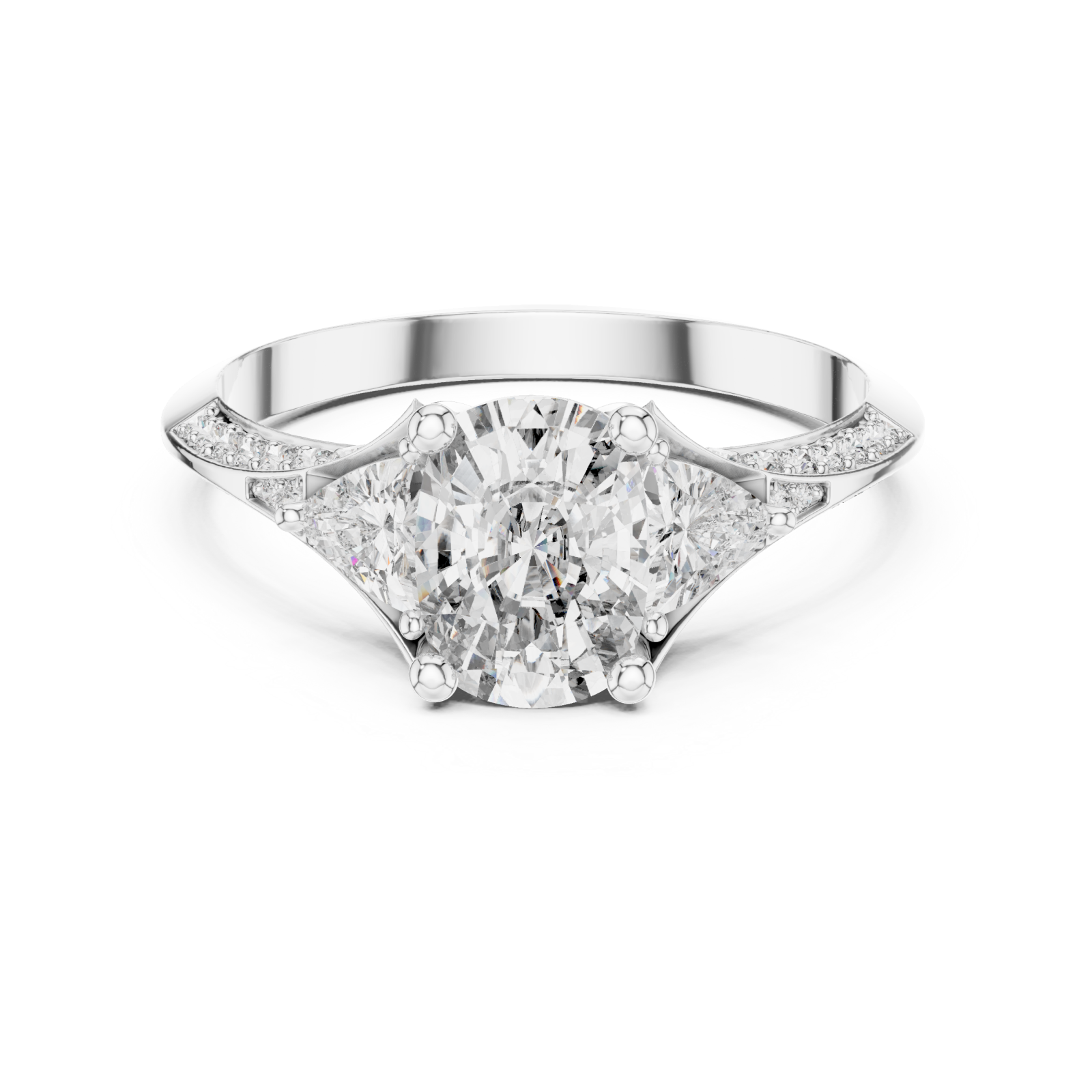  White Gold Serenade Front View