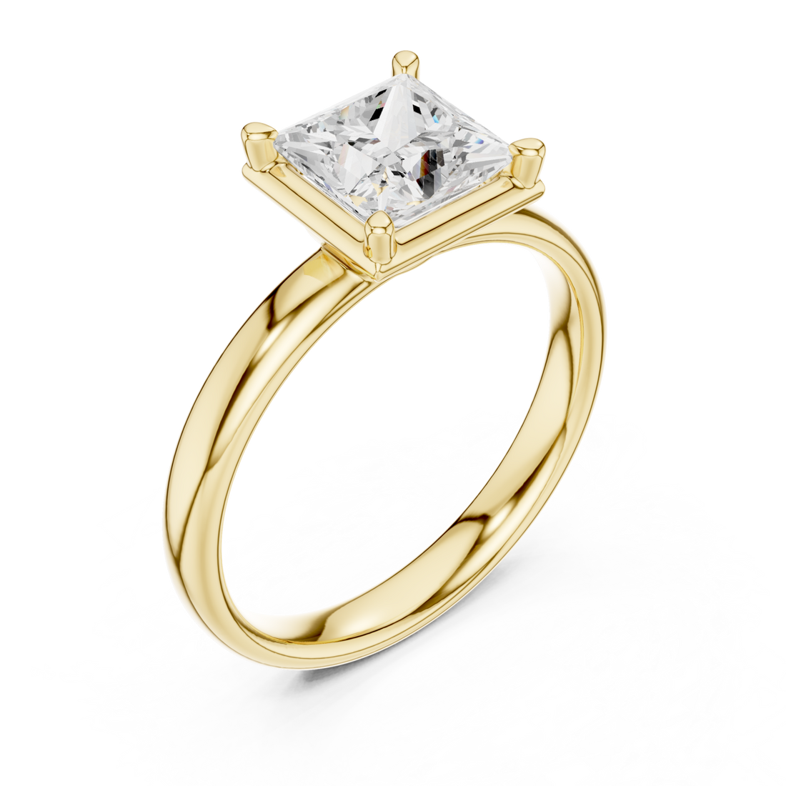 Gold Luminous Majesty Artistry Band Ring Right View