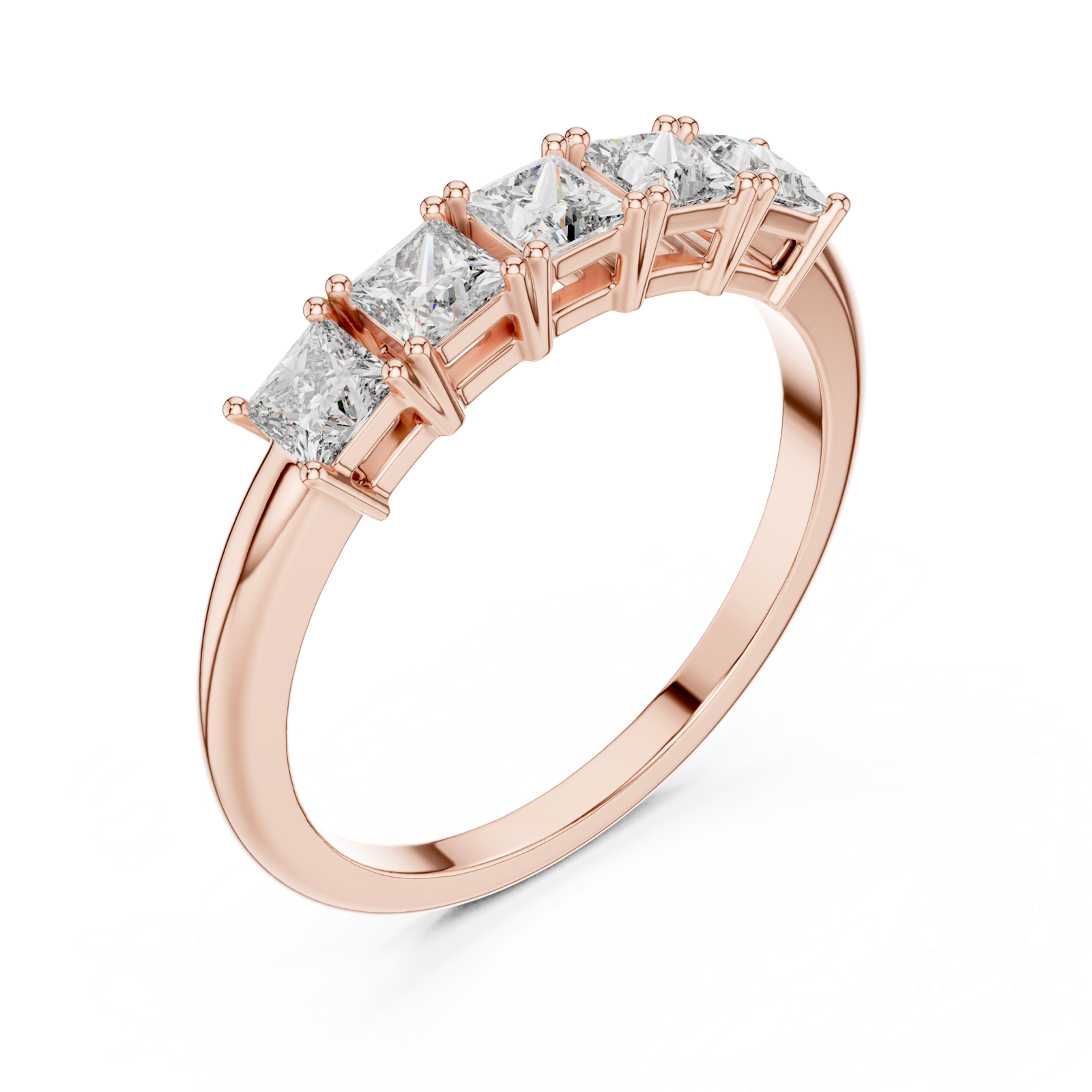  Rose Gold Infinite Promise Statement Ring Right View