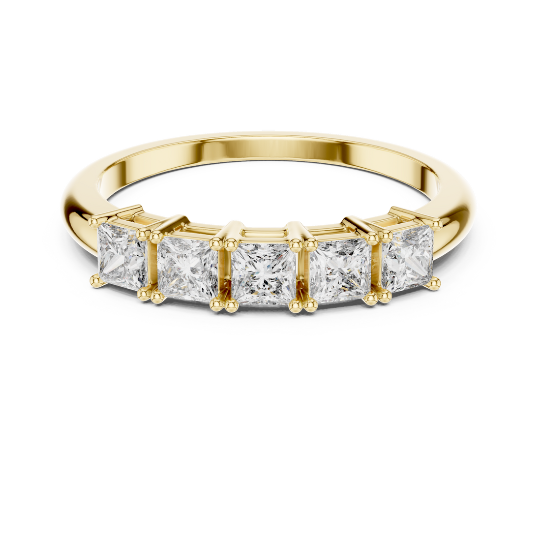 Gold Infinite Promise Statement Ring Right View