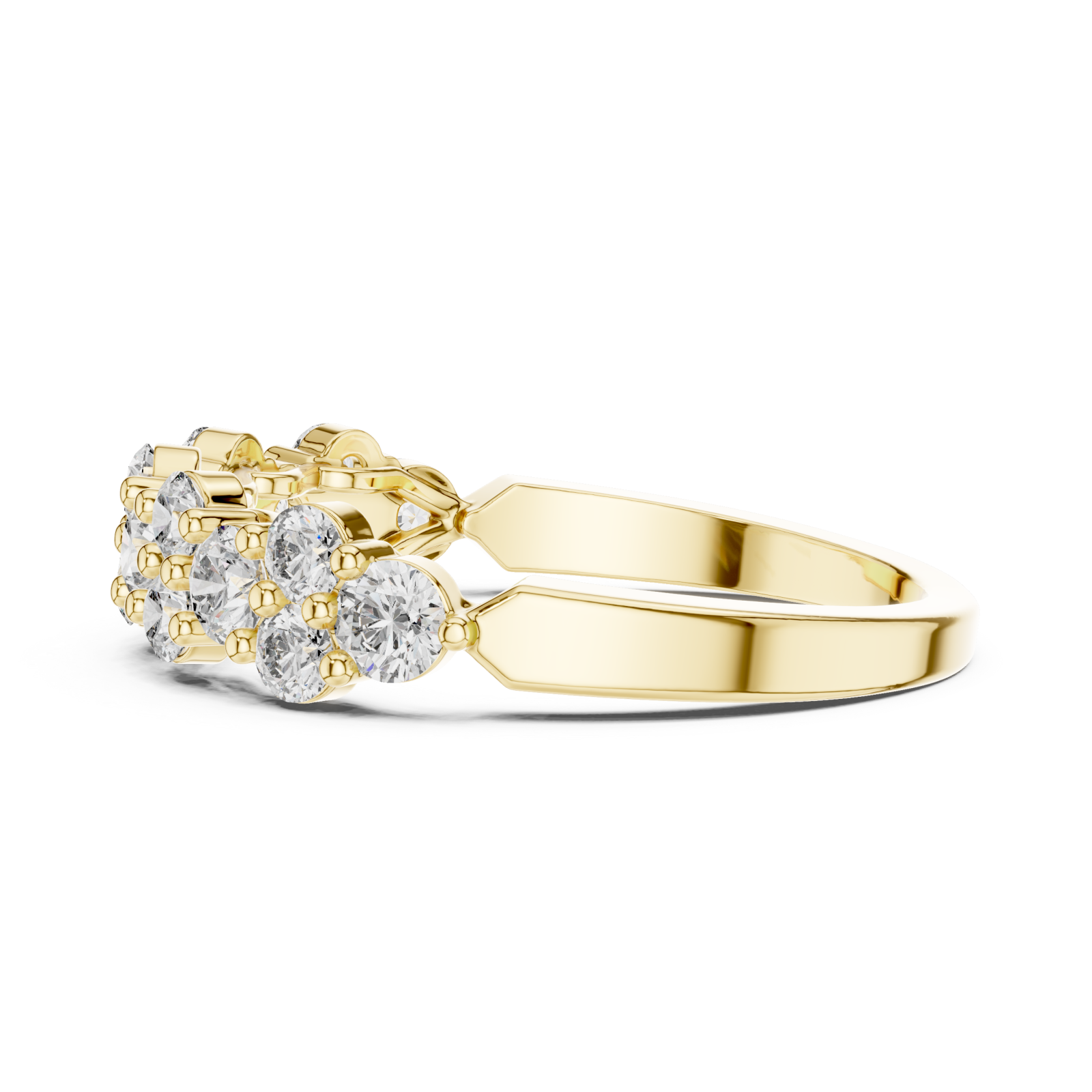  Gold Harmony Radiance Band Side View