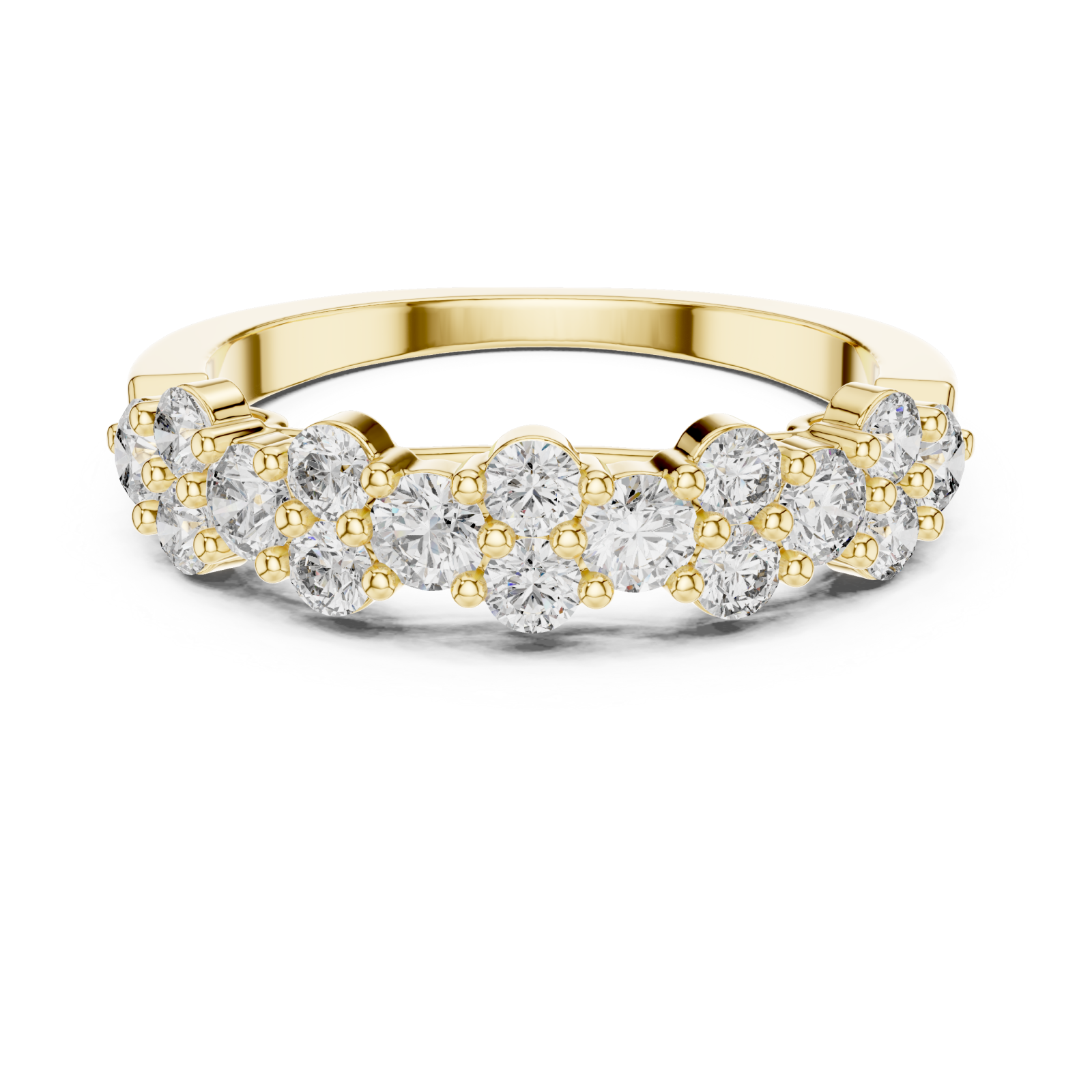  Gold Harmony Radiance Band Front View