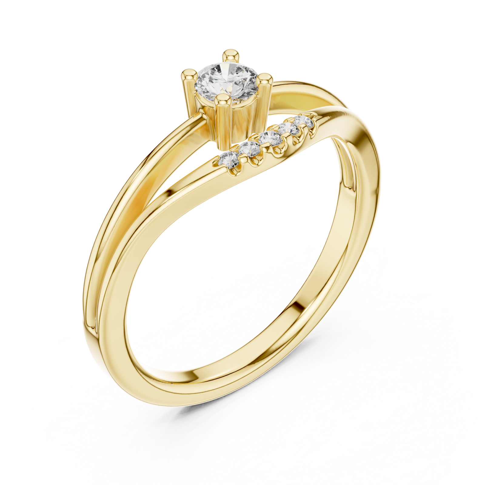 Gold Serene Path Solitaire Right View