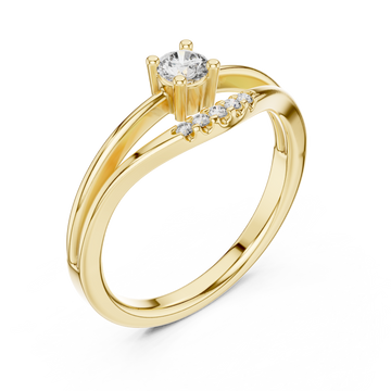 Gold Serene Path Solitaire Right View