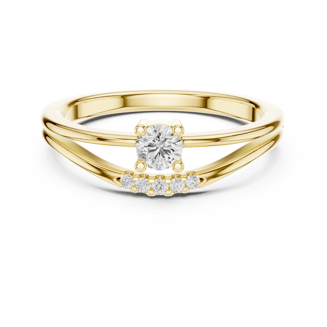 Gold Serene Path Solitaire Right View