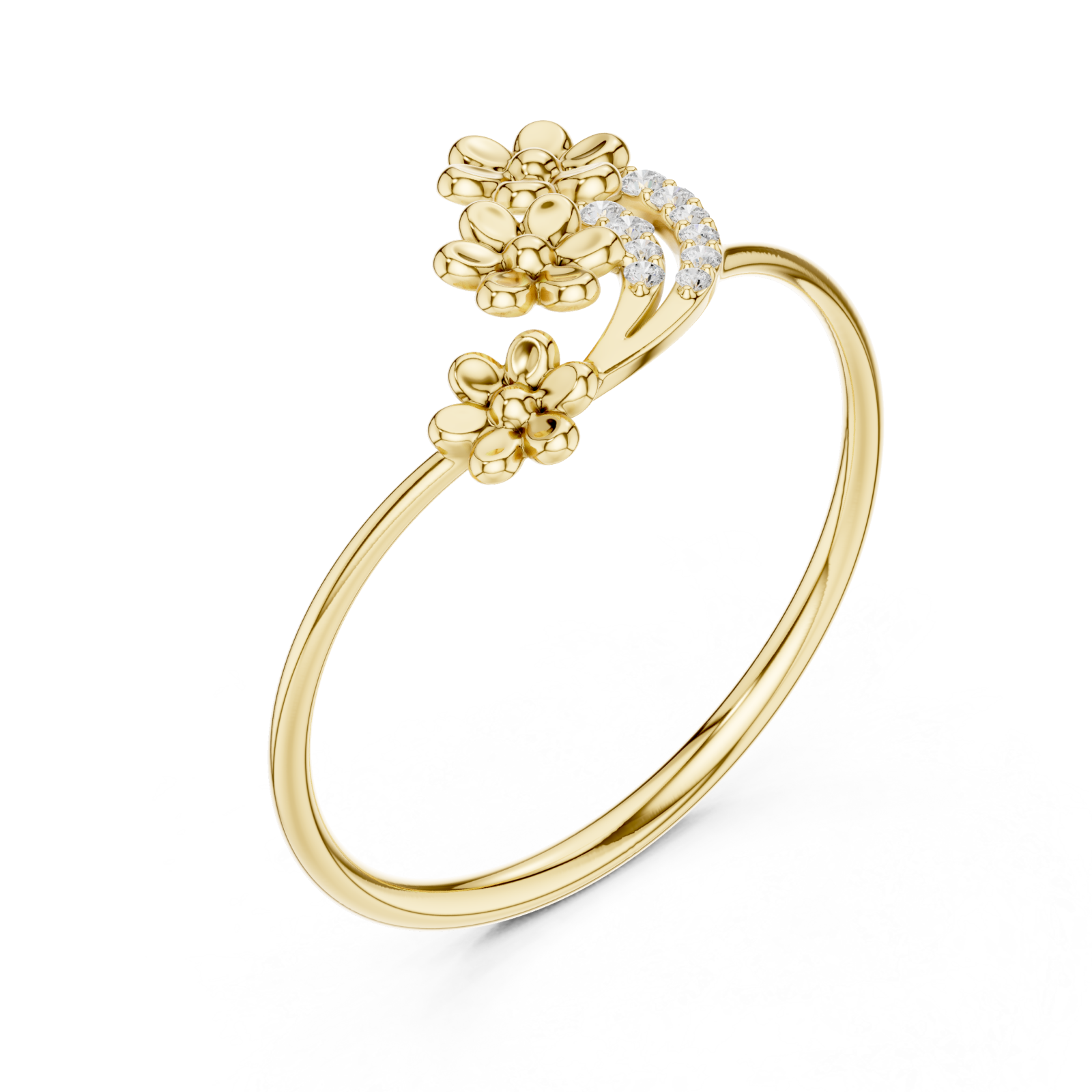 Gold Spring Meadow Glory Statement Band Right View