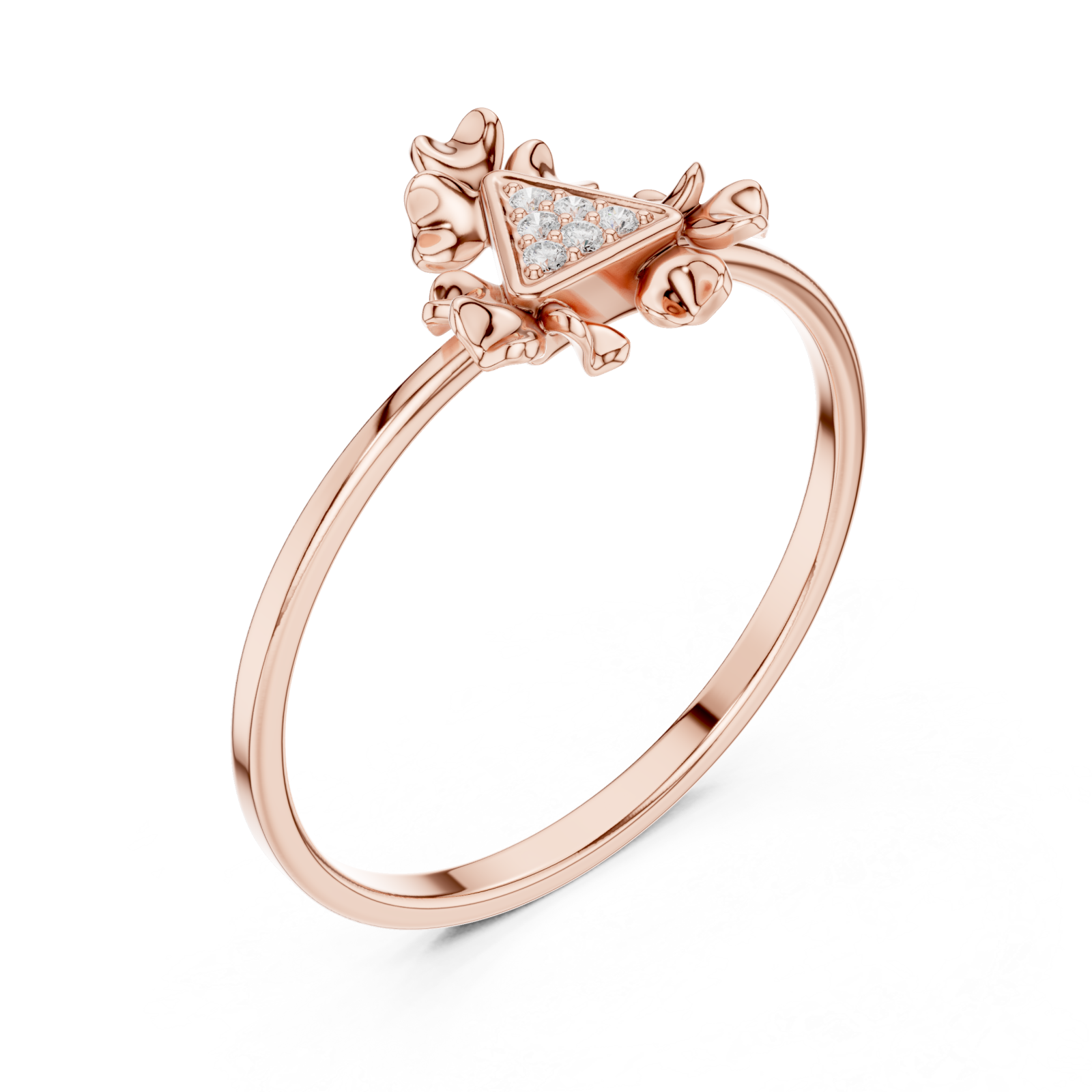  Rose Gold Twilight Petal Embrace Right View