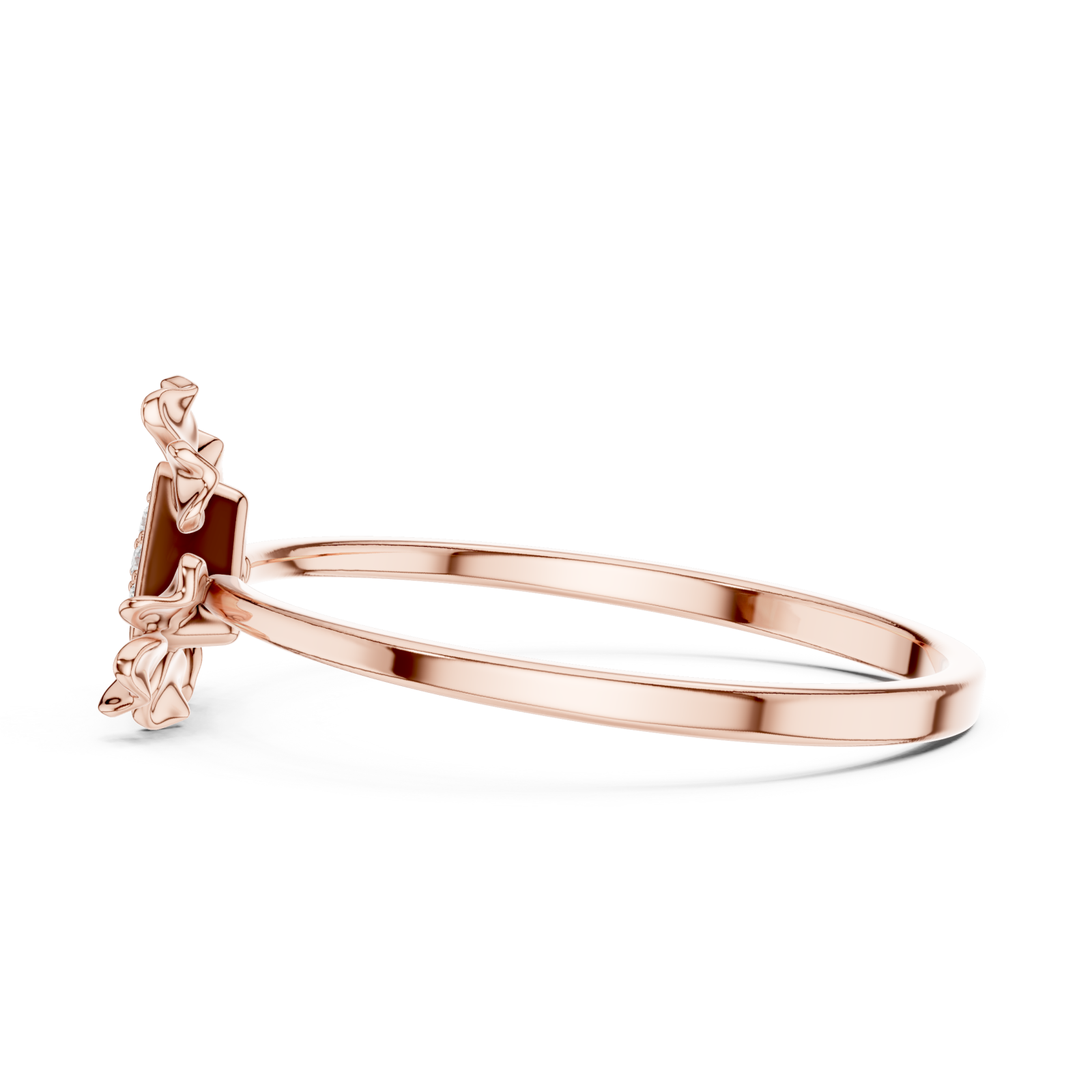 Rose Gold Twilight Petal Embrace Side View
