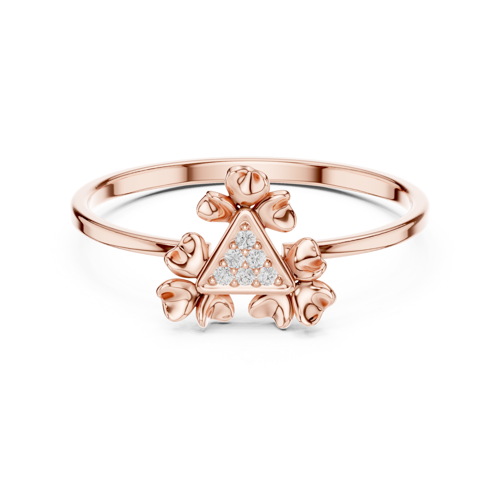  Rose Gold Twilight Petal Embrace Front View