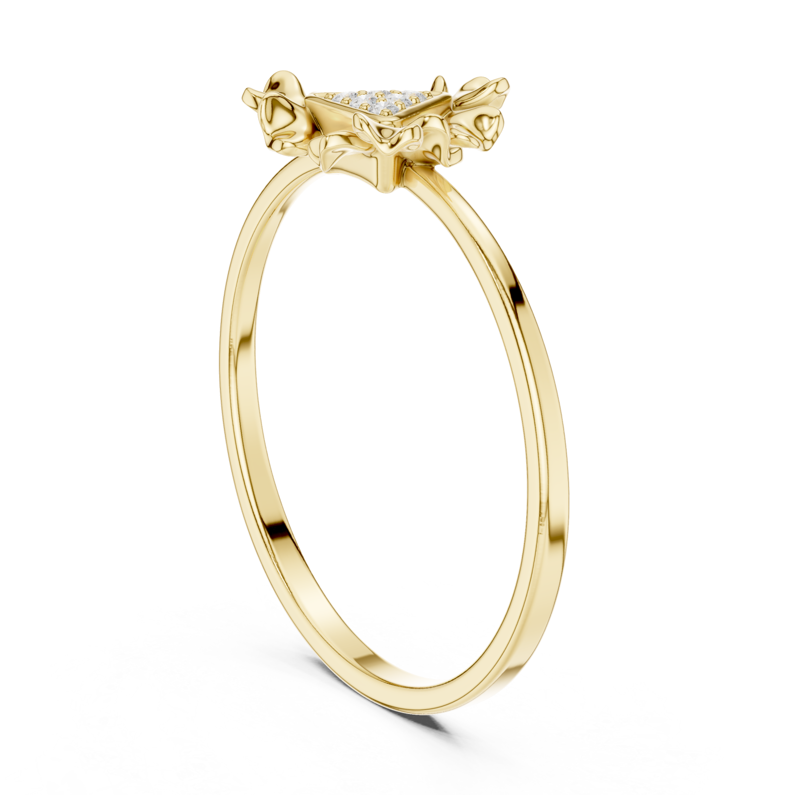  Gold Twilight Petal Embrace Left View