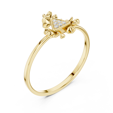 Gold Twilight Petal Embrace Right View