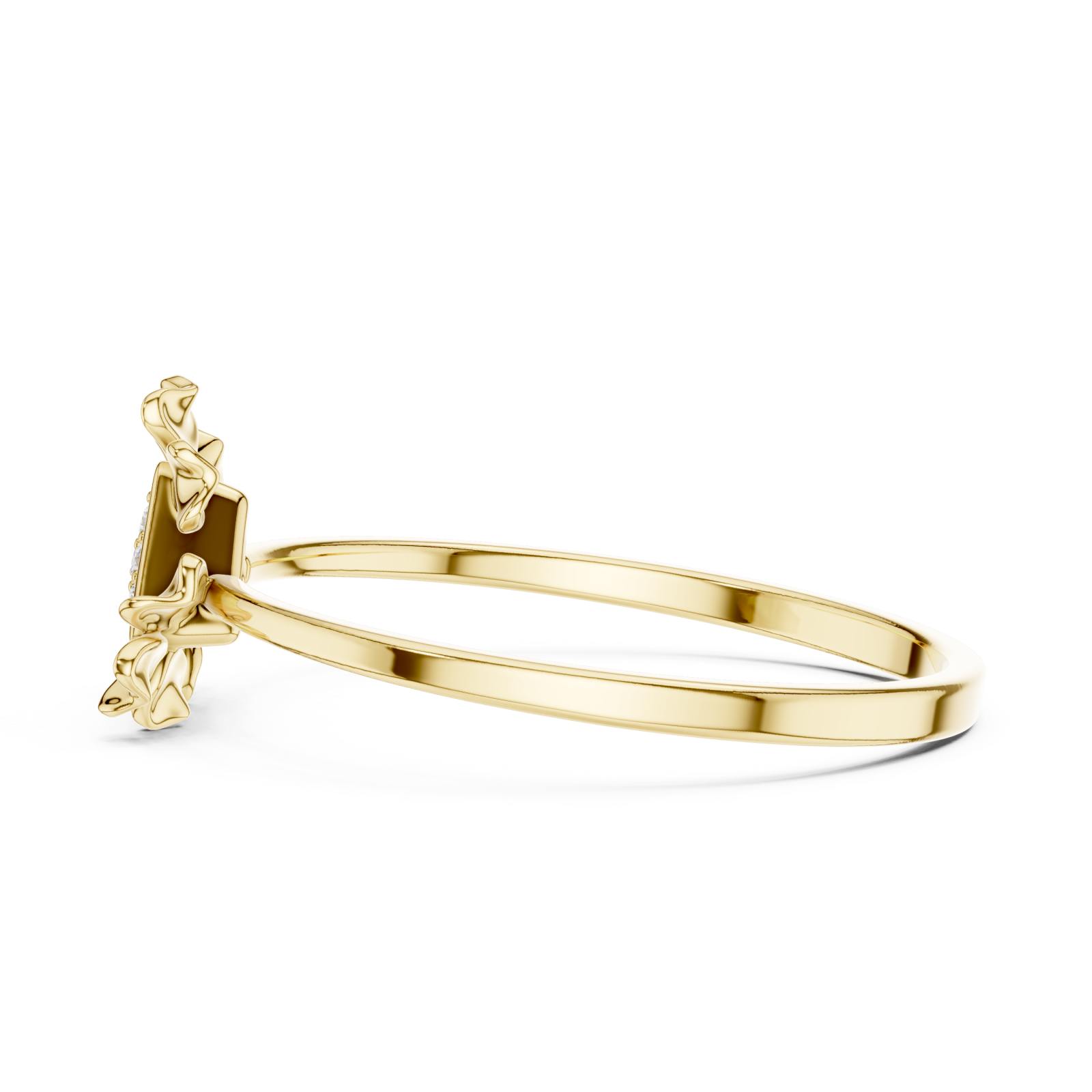  Gold Twilight Petal Embrace Side View