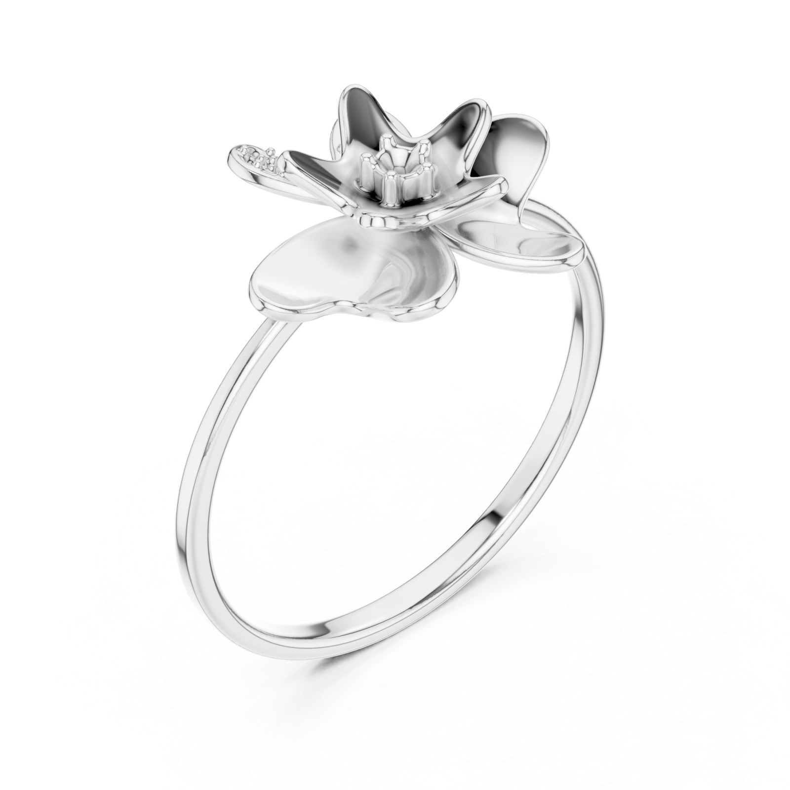  White Gold Opulent Blossom Right View