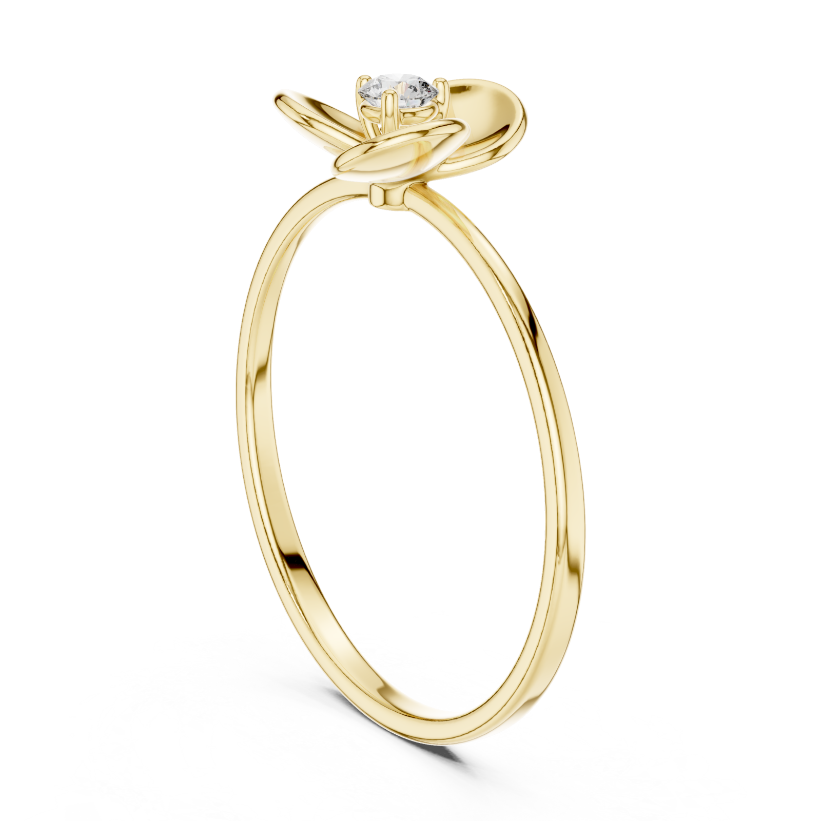  Gold Whispering Romance Band Left View