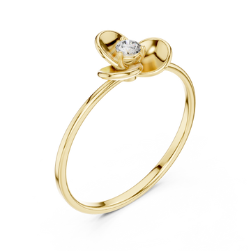 Gold Whispering Romance Band Right View