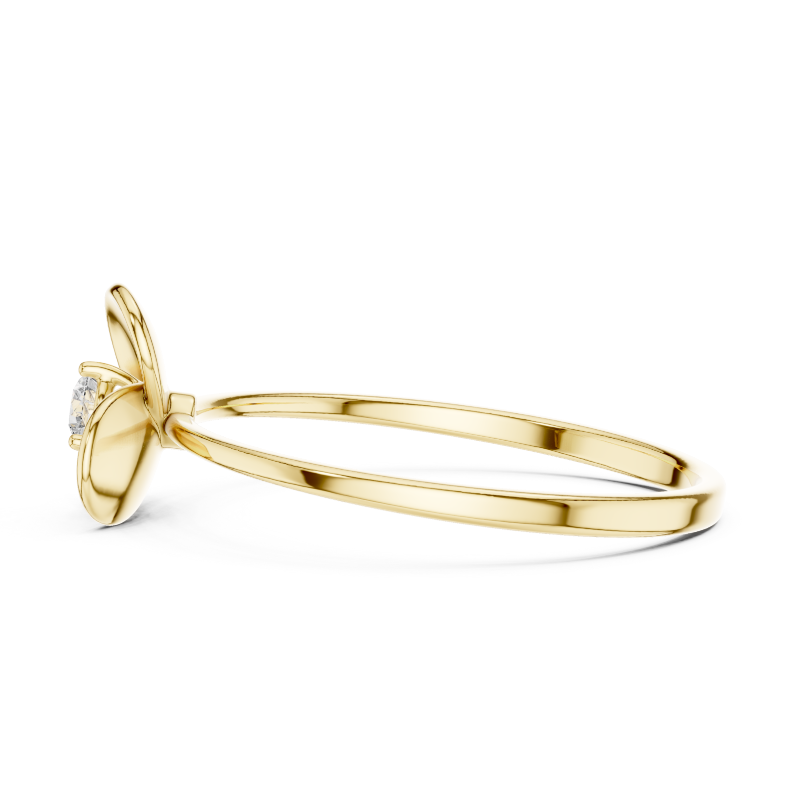  Gold Whispering Romance Band Side View