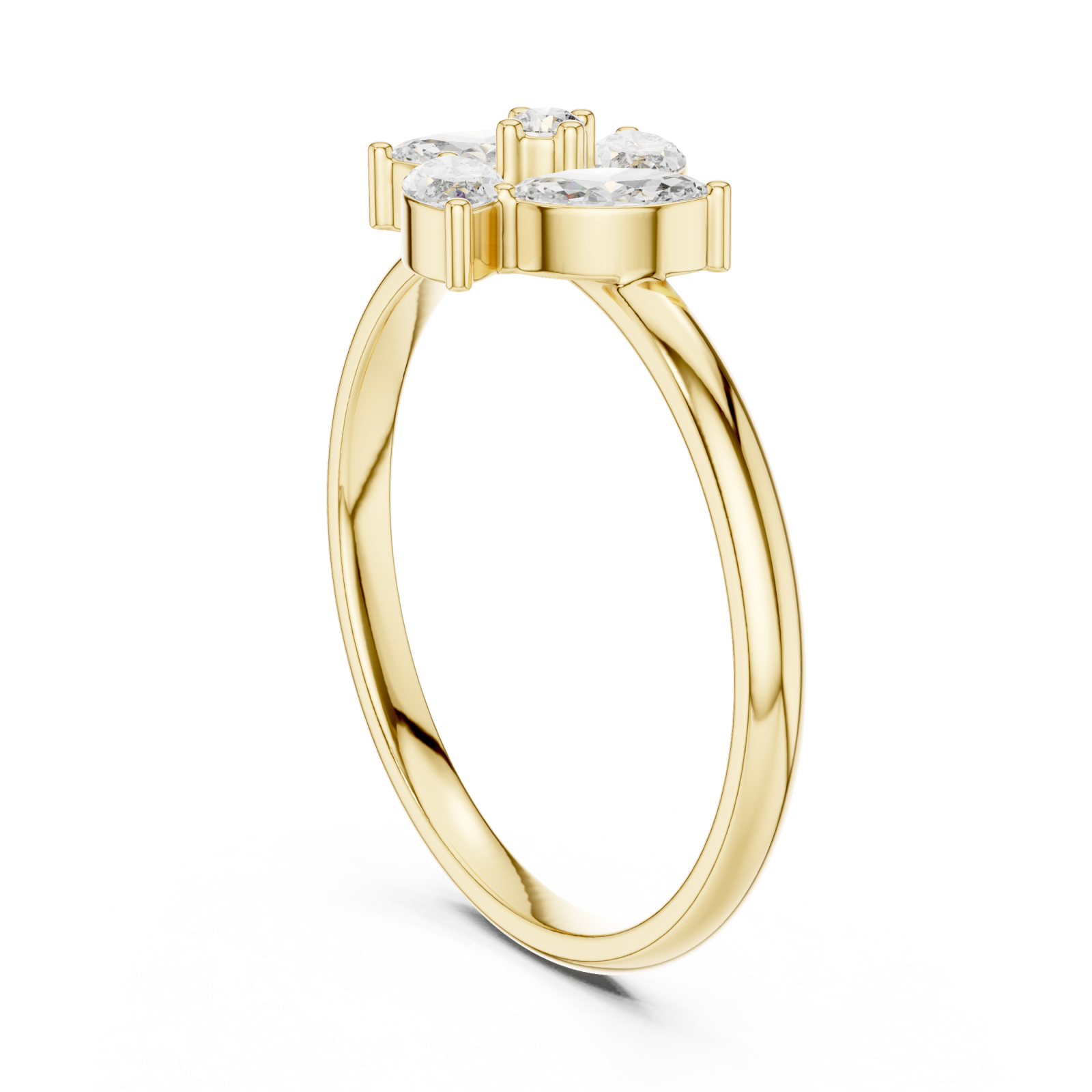  Gold Eternal Whisper Radiance Band Left View