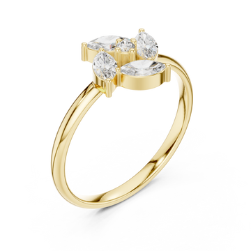 Gold Eternal Whisper Radiance Band Right View