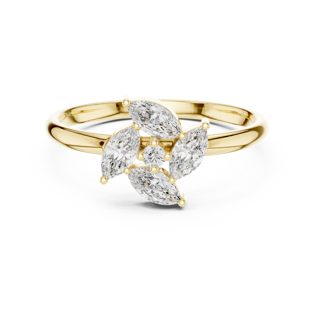 Gold Eternal Whisper Radiance Band Right View