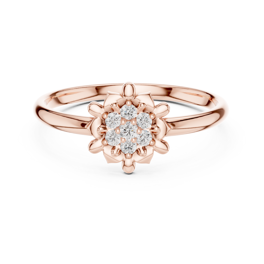 Rose Gold Radiant Petal Glow Right View