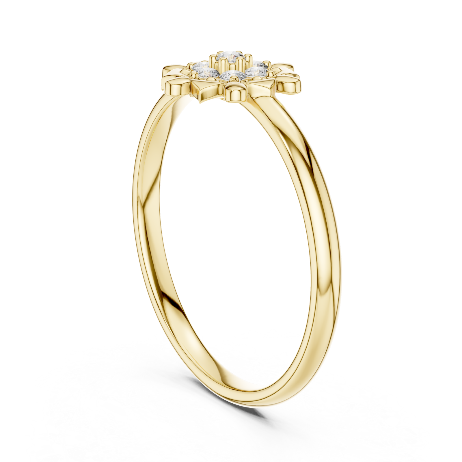  Gold Radiant Petal Glow Left View