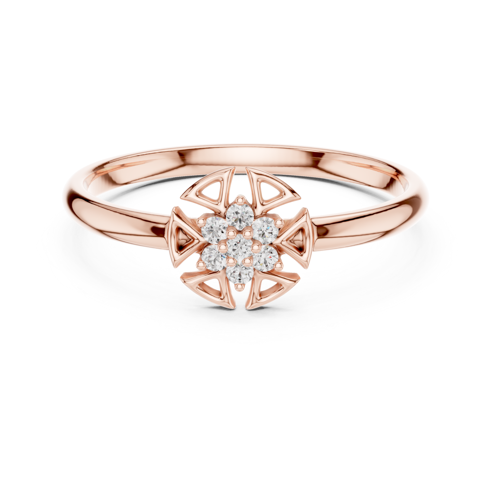 Petal Crest Ring