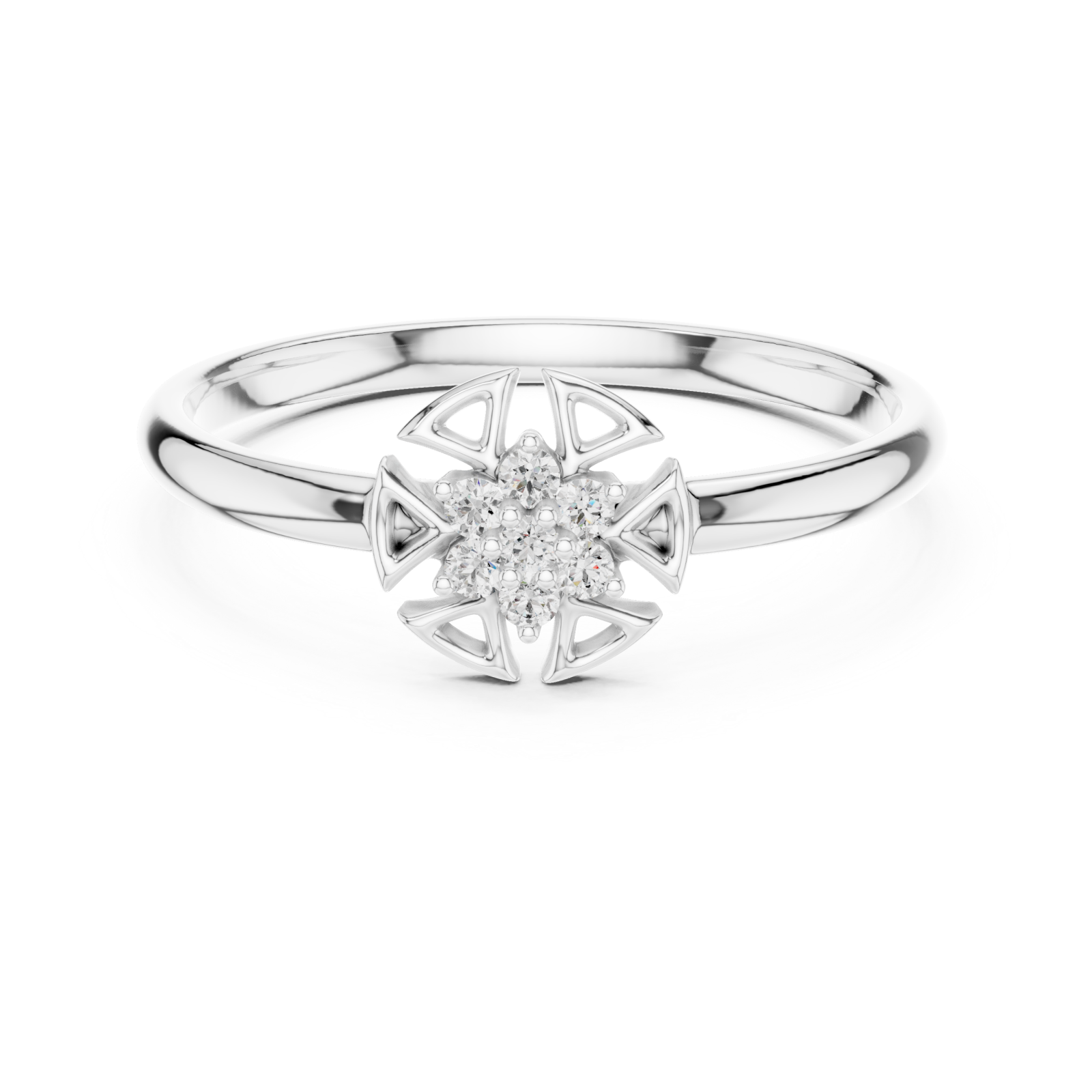 Petal Crest Ring