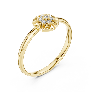 Petal Crest Ring