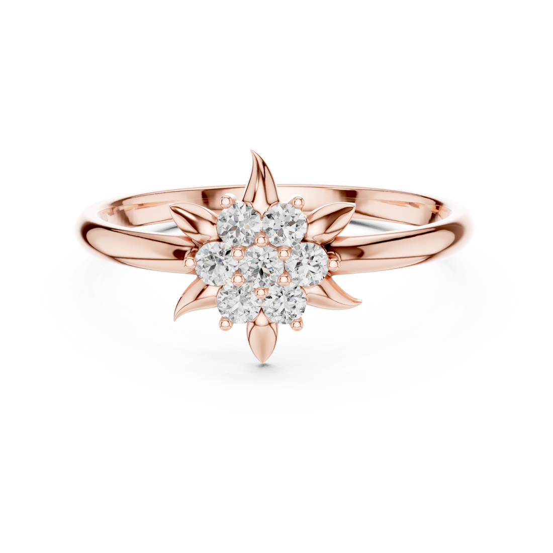  Rose Gold Petal Essence Ring Right View