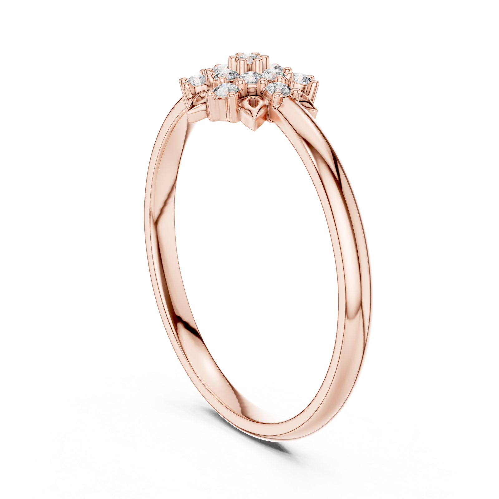 Fleur Cluster Ring