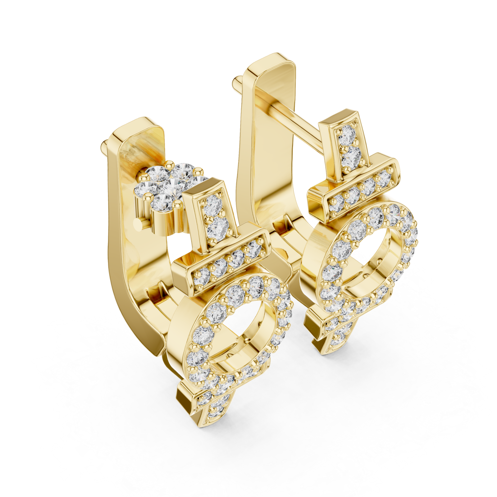 Gold Twilight Petal Sparkle Bracelet Right View