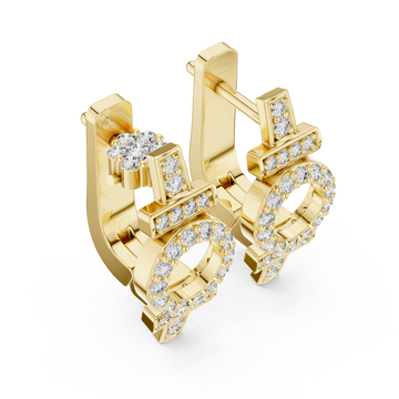Gold Twilight Petal Sparkle Bracelet Right View