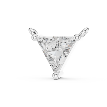  White Gold Celestial Trillion Harmony Pendant Right View