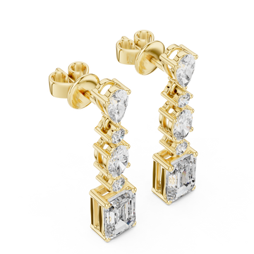 Gold Celestial Echo Silhouette Drops Right View