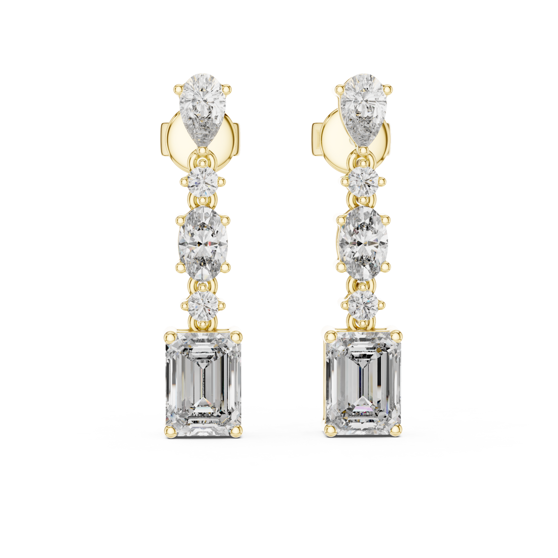 Gold Celestial Echo Silhouette Drops Right View