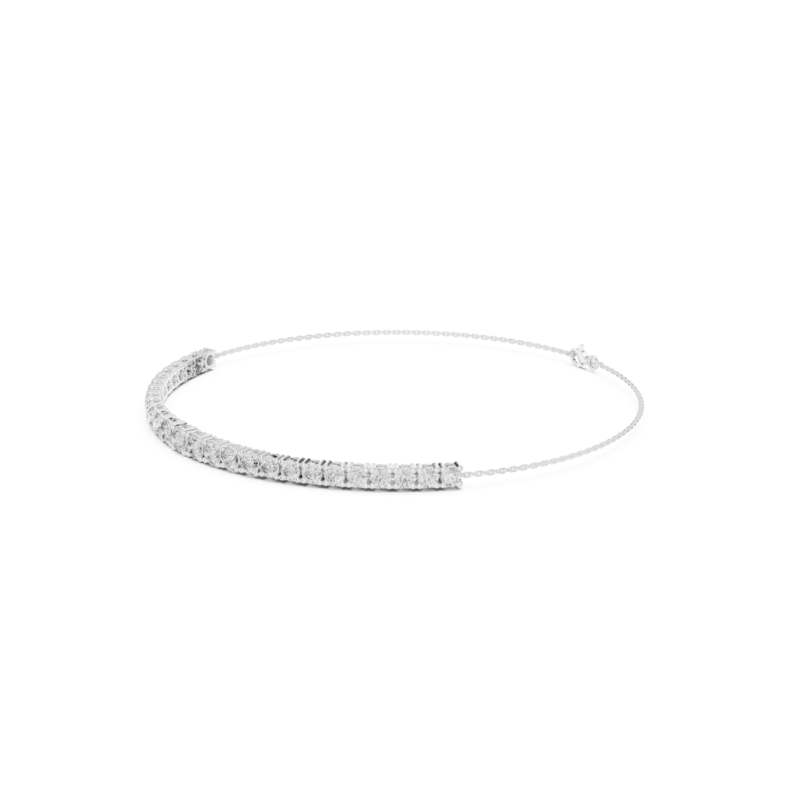 Lustrous Cascade Flexi Bracelet