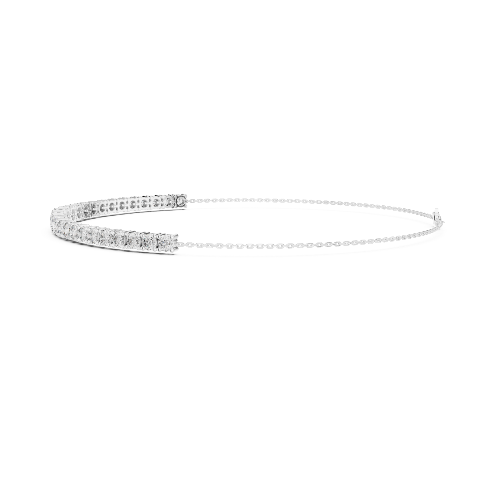 Lustrous Cascade Flexi Bracelet