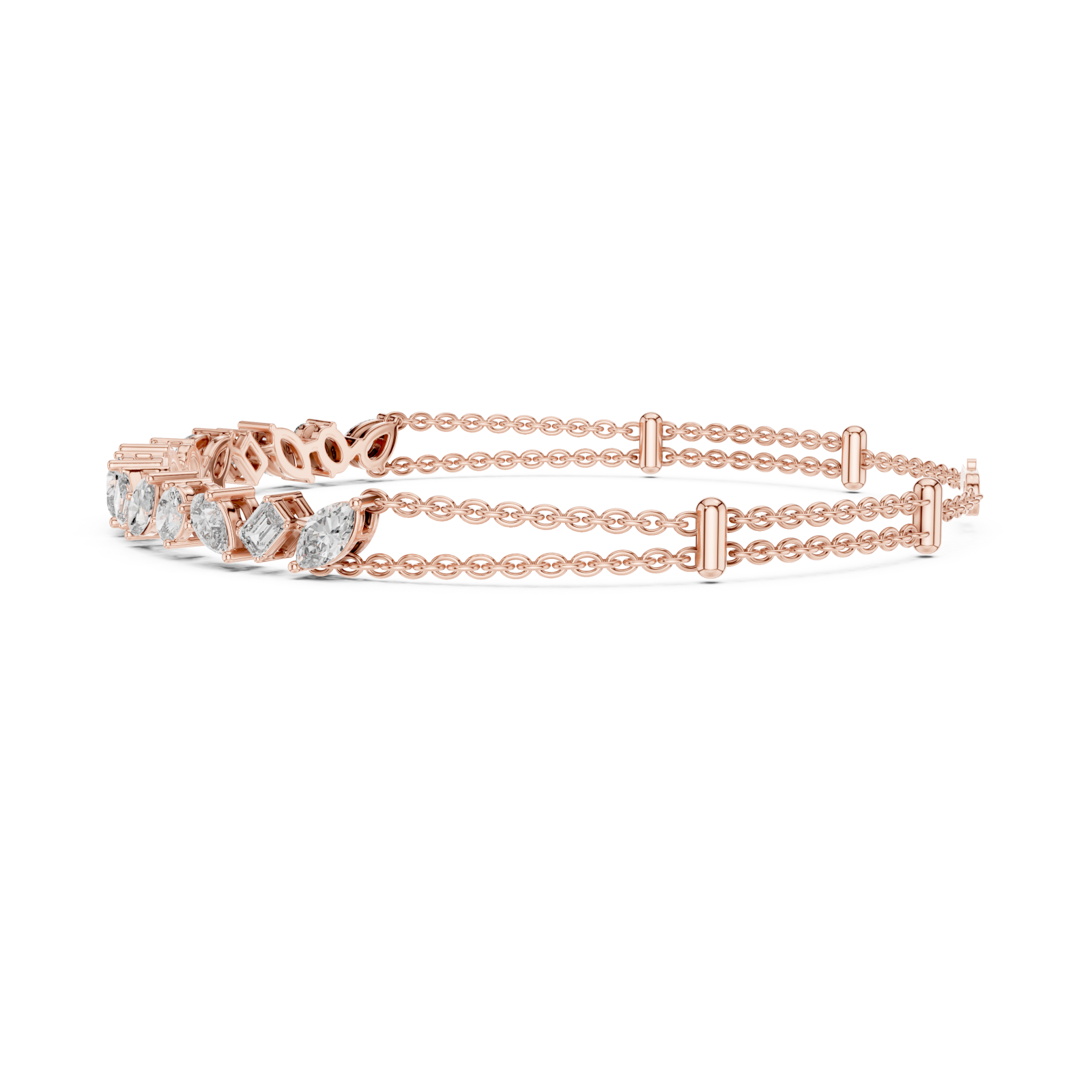 Timeless Whisper Adorned Radiance Bangle