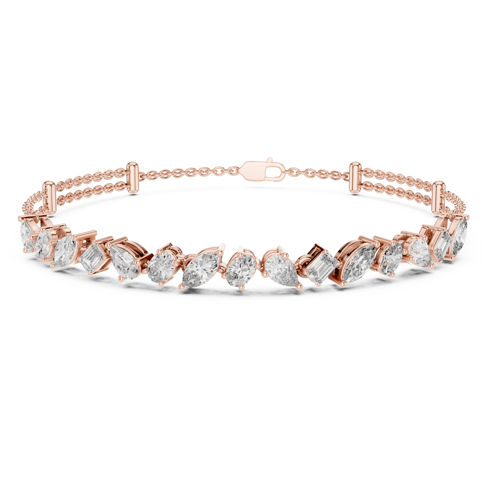 Timeless Whisper Adorned Radiance Bangle
