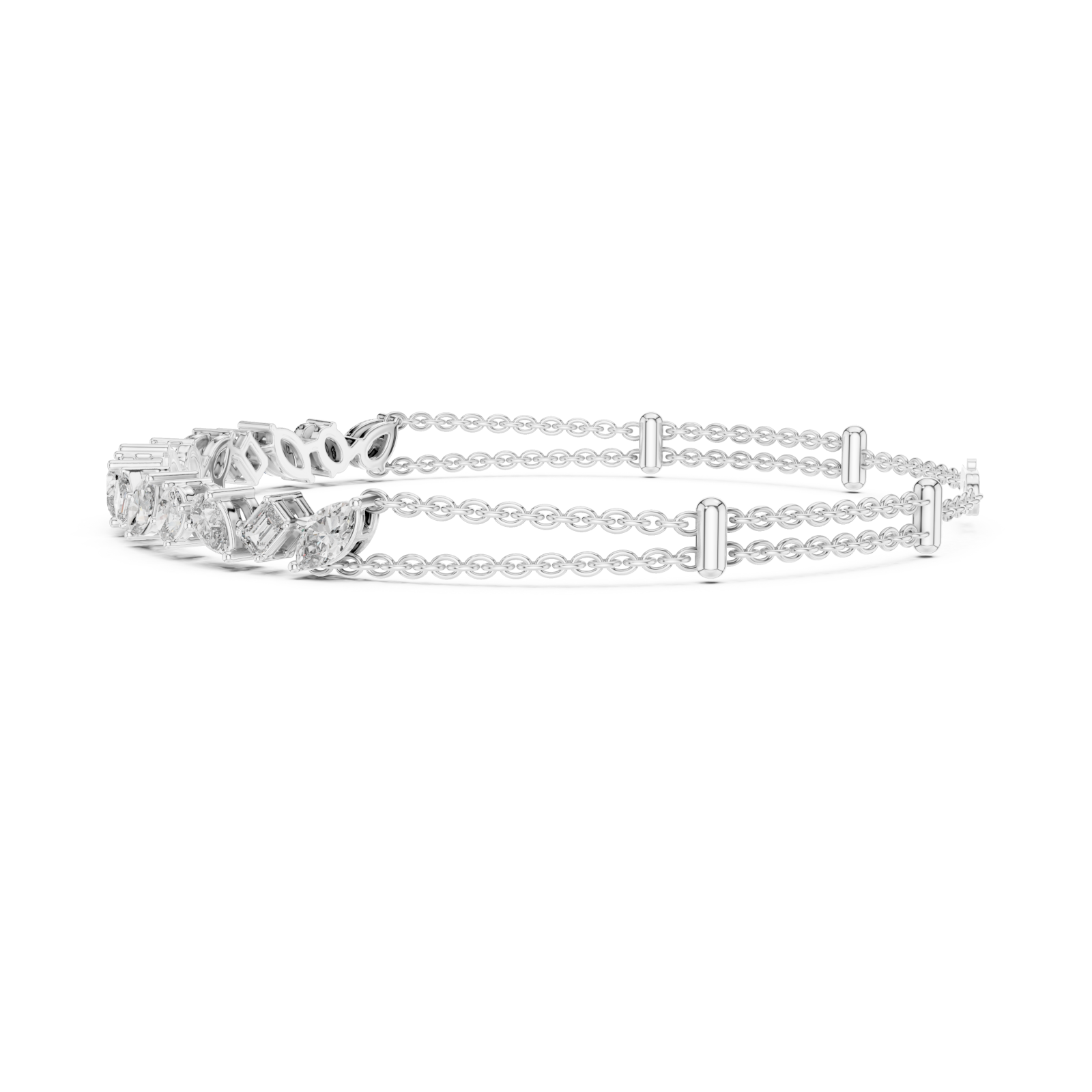Timeless Whisper Adorned Radiance Bangle