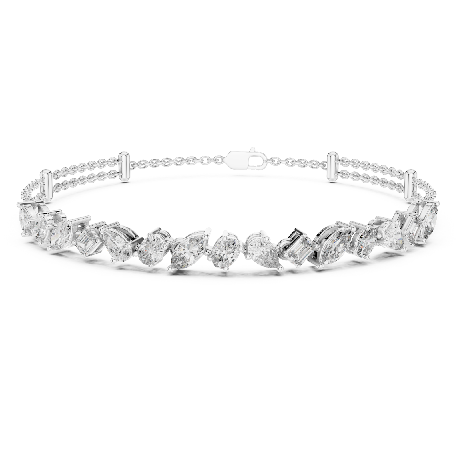 Timeless Whisper Adorned Radiance Bangle