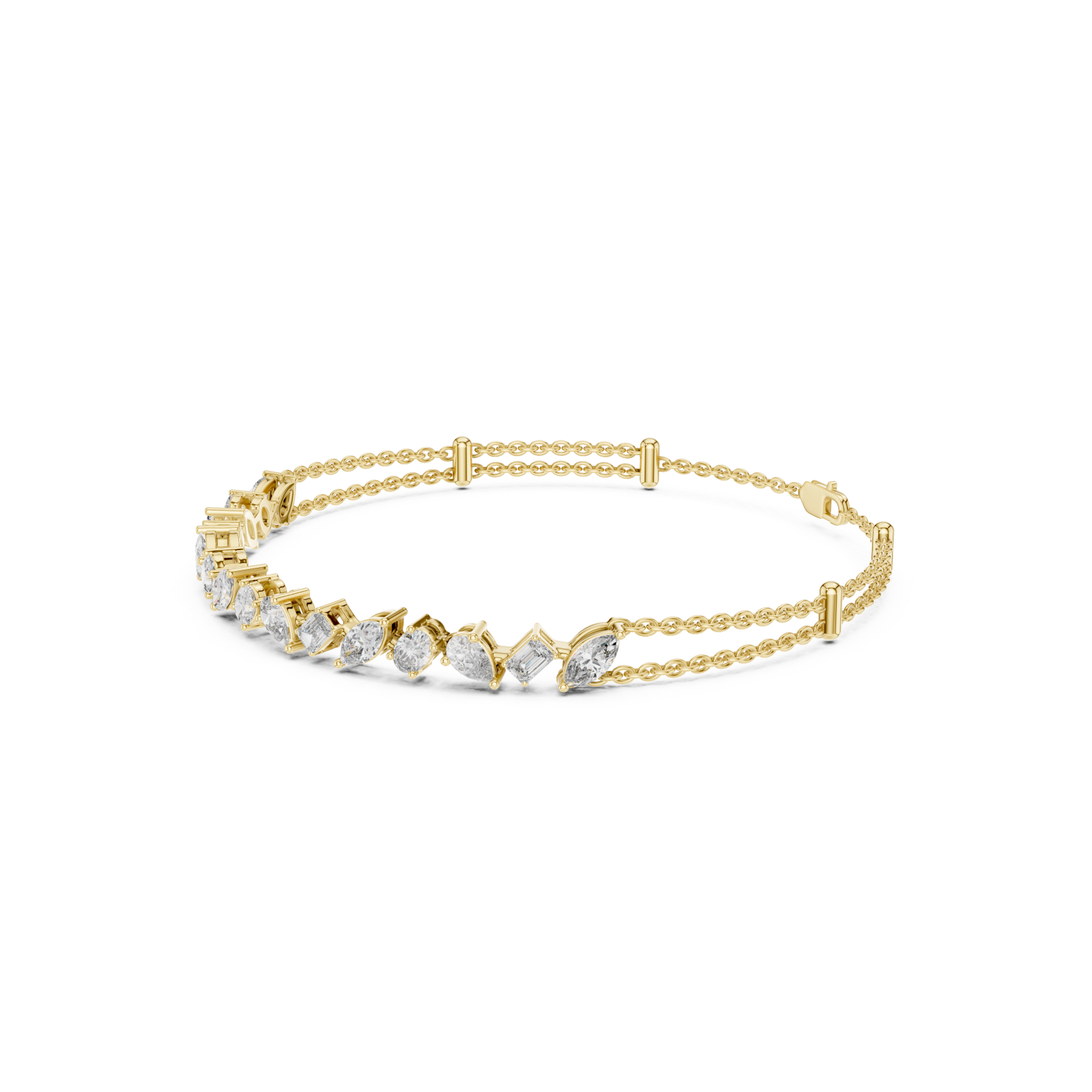 Timeless Whisper Adorned Radiance Bangle