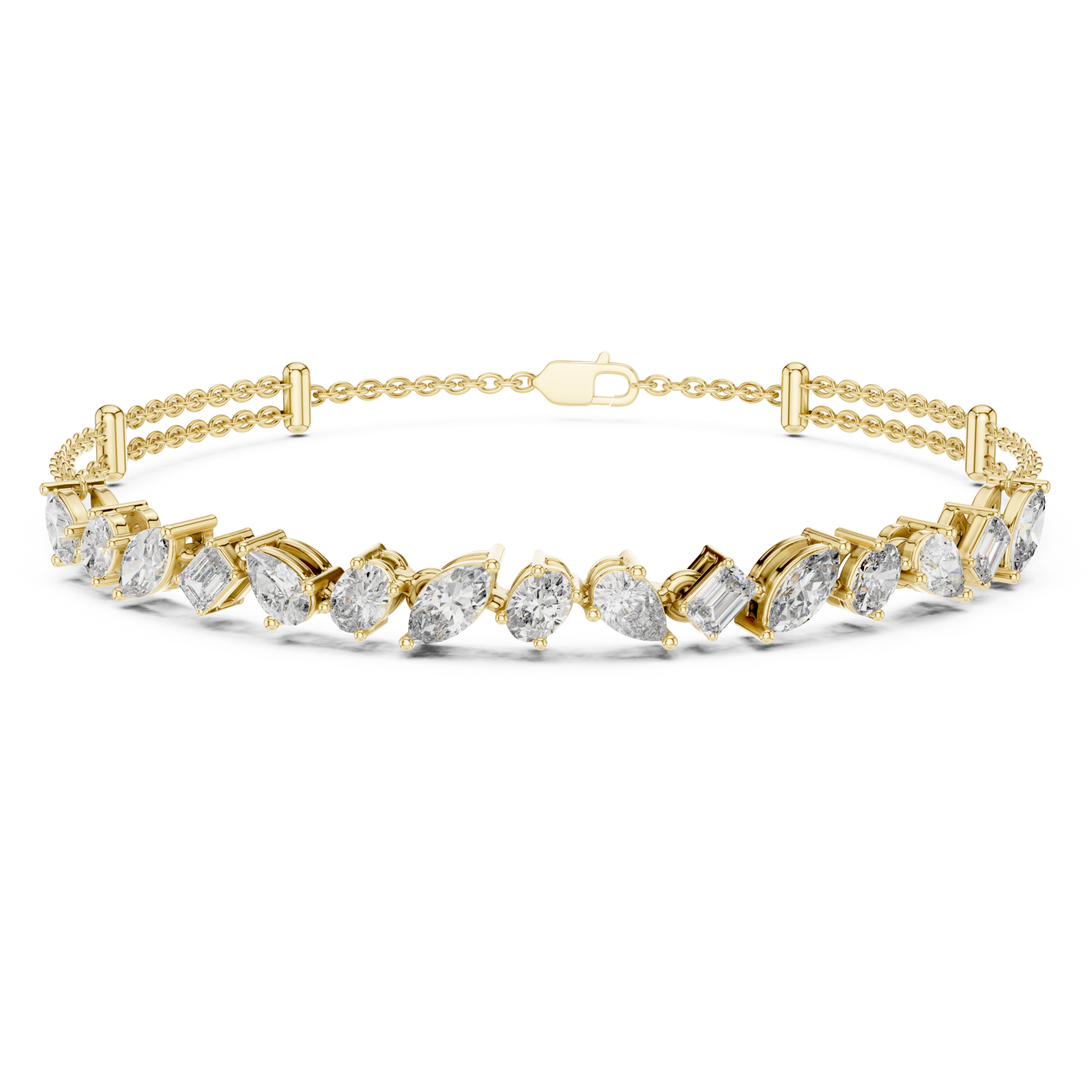 Timeless Whisper Adorned Radiance Bangle