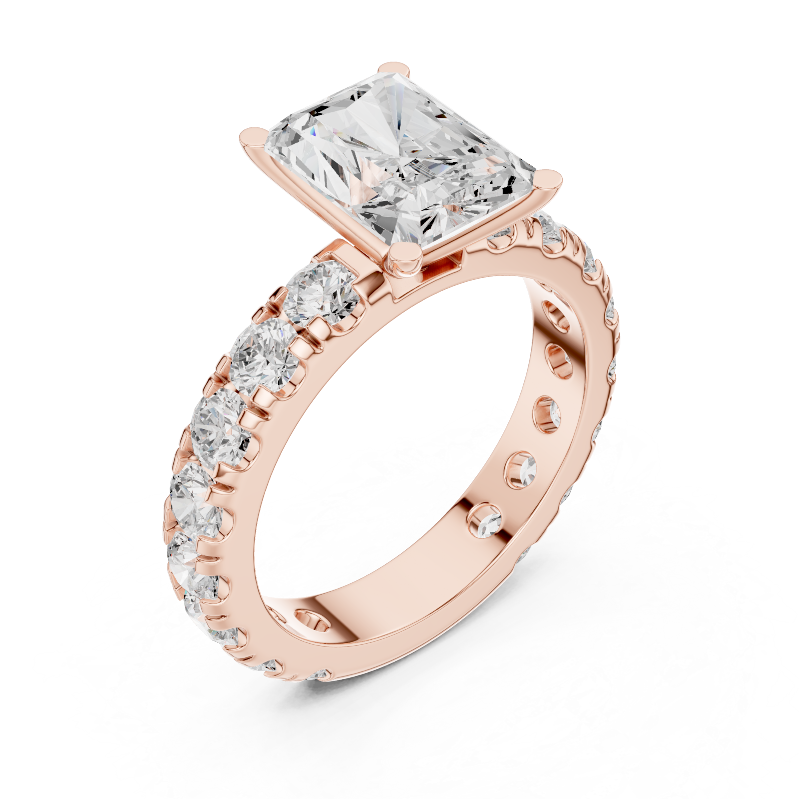  Rose Gold Celestial Moment Statement Ring Right View