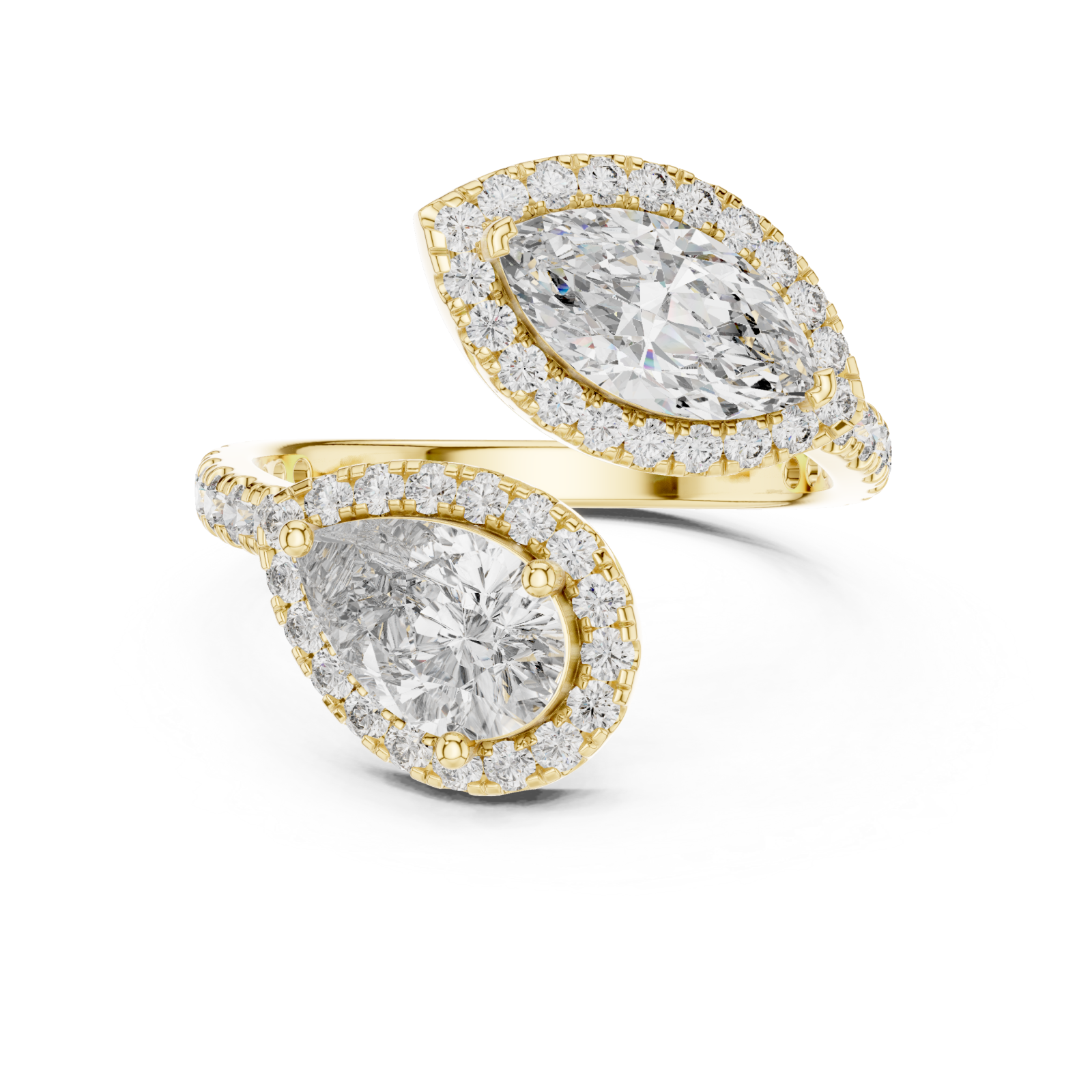 Gold Infinite Grace Reverie Band Front View